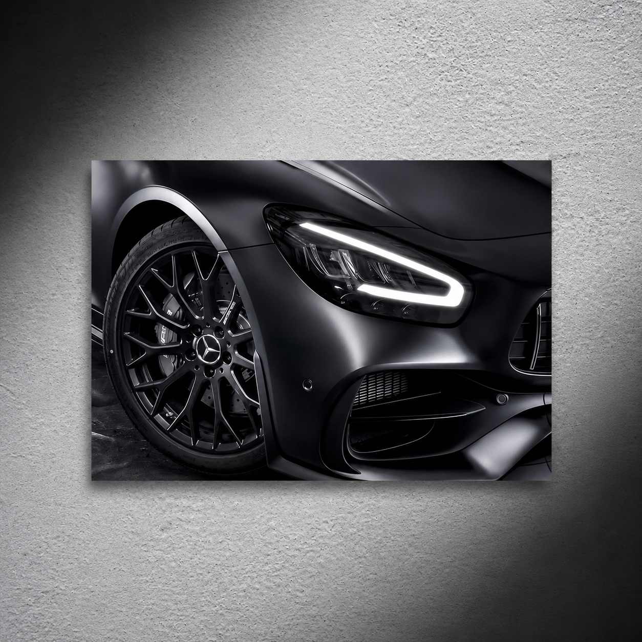 Mercedes AMG GT63 (Neon Poster)