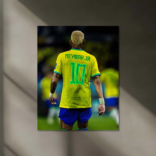 Neymar Jr. 10 (Neon Poster)