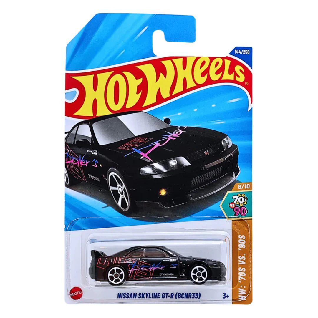 Skyline GTR bcnr33 1/64 Hotwheels