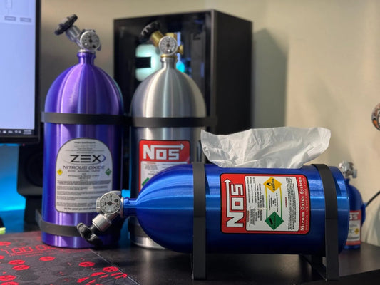 NOS Bottle Tissue Box
