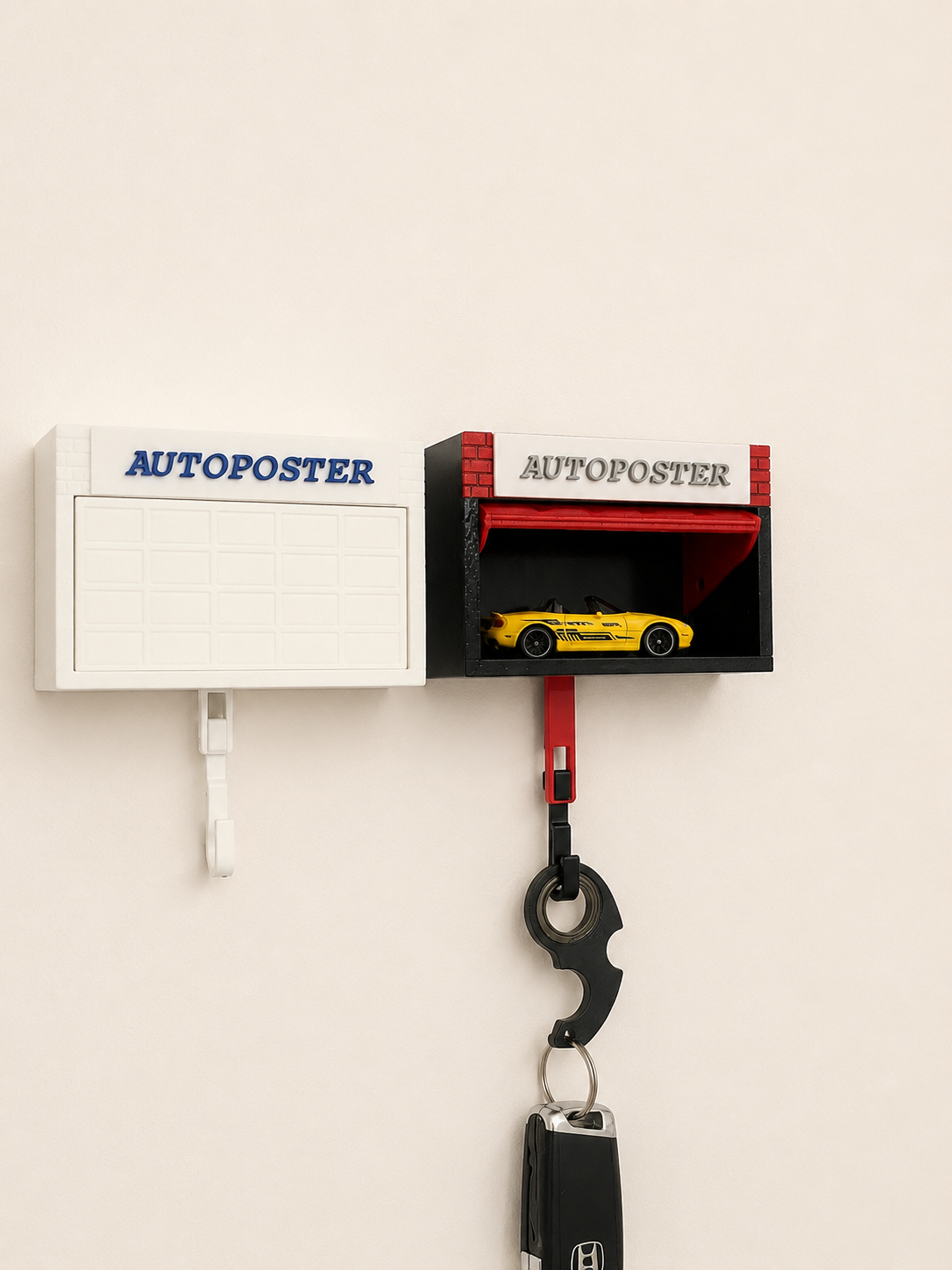 Car garage keys holder v.1