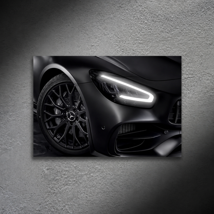 Mercedes AMG GT63  (Neon Poster)