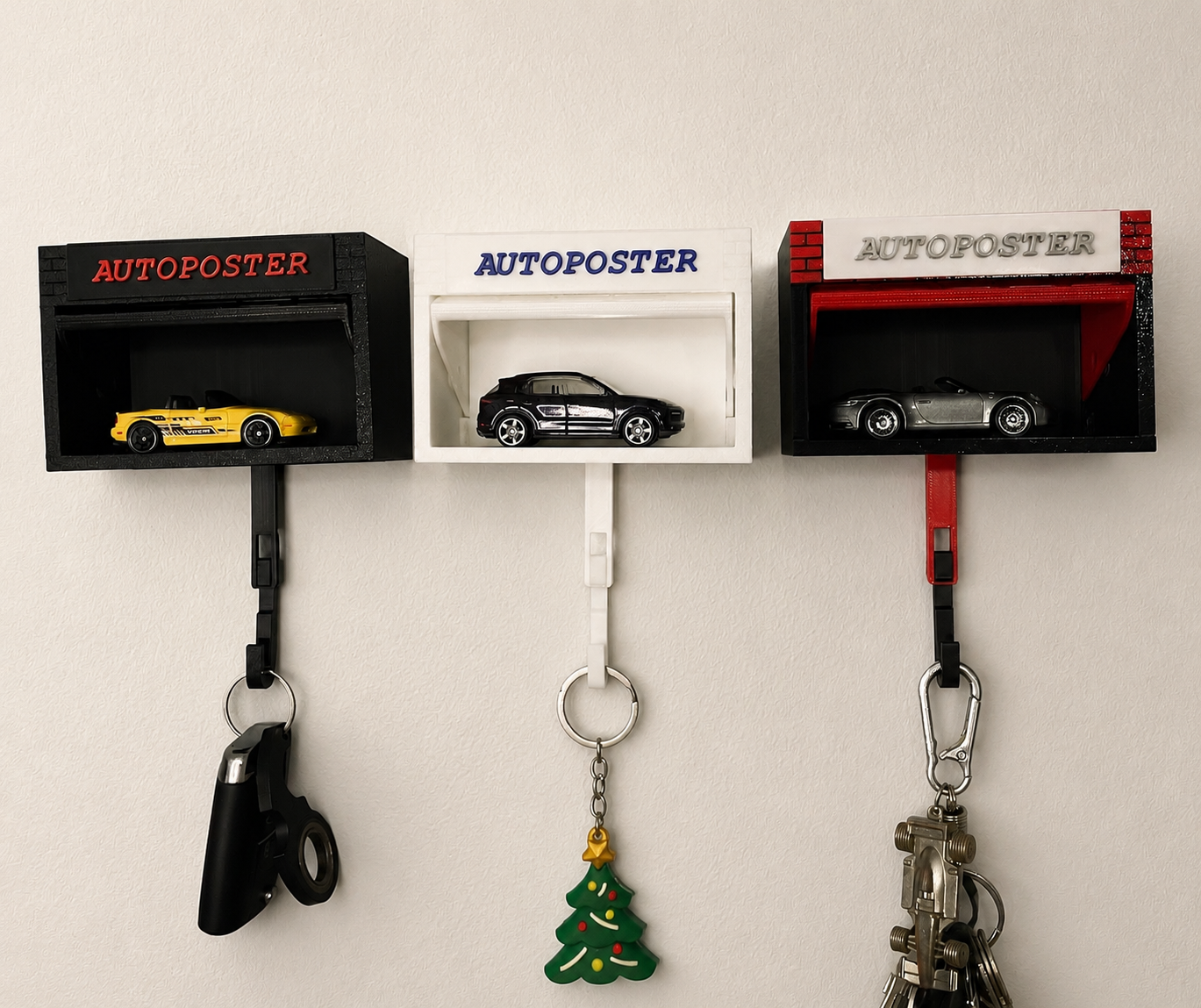 Car garage keys holder v.1