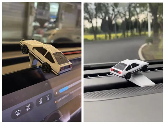 Drifting Car Ornament for Car Interior