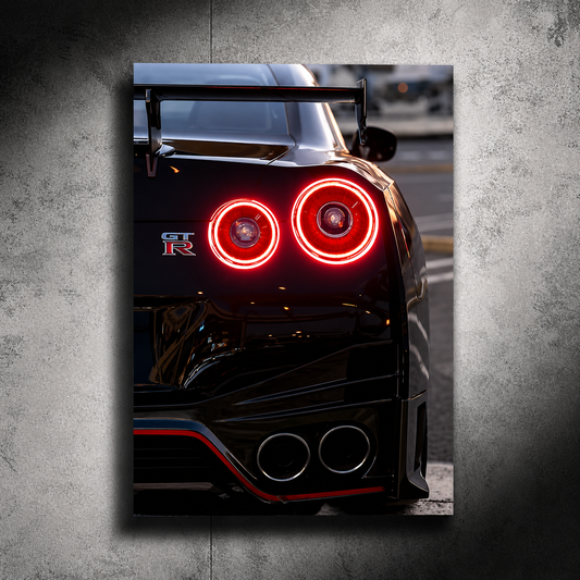 Nissan GTR Nismo R35 (Neon Poster)