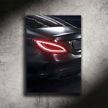 Mercedes CLS63 (Neon Poster)