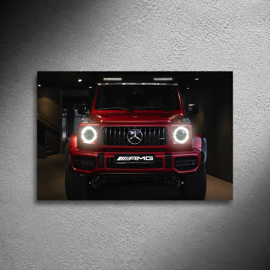 Mercedes G63 AMG (Neon Poster)