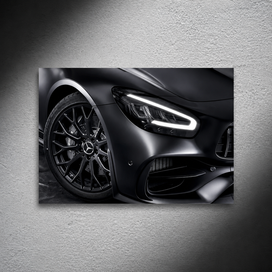 Mercedes AMG GT63  (Neon Poster)