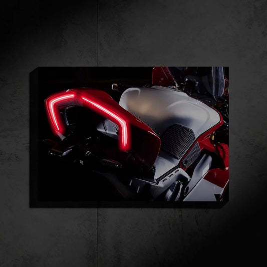 Ducati Panigale (Neon Poster)