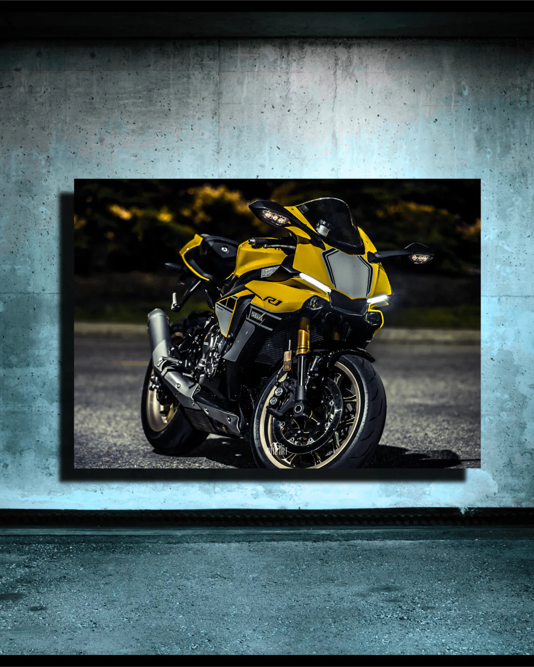 Yamaha R1 (Neon Poster)