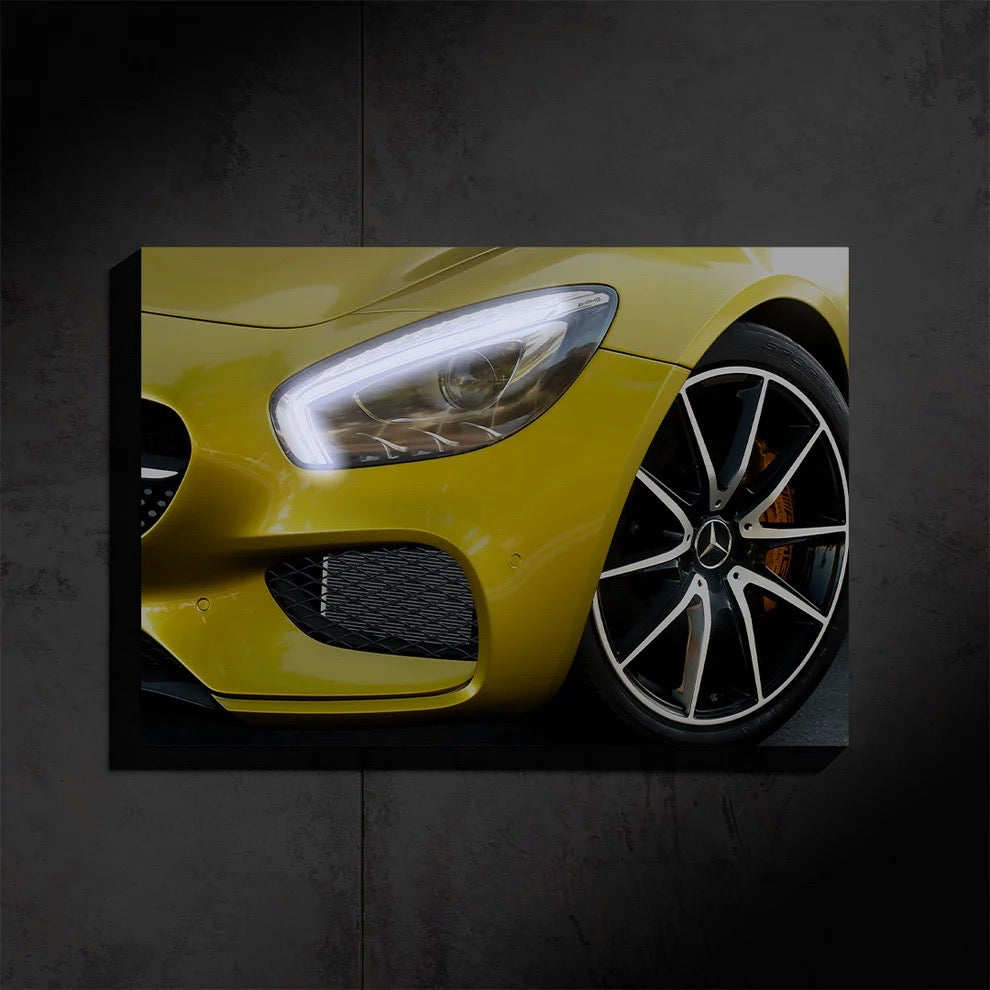 Mercedes AMG (Neon Poster)