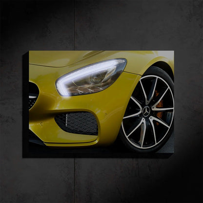 Mercedes AMG (Neon Poster)