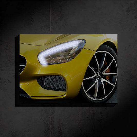Mercedes AMG (Neon Poster)