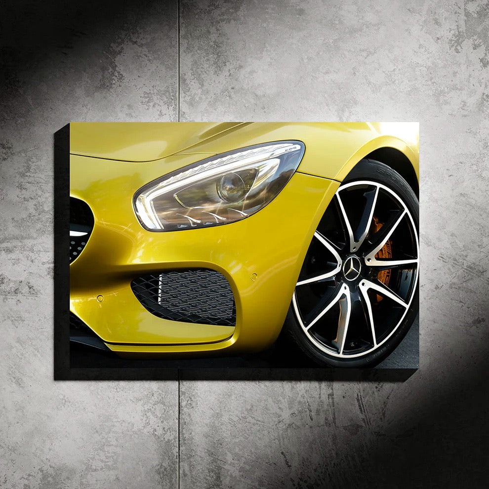 Mercedes AMG (Neon Poster)