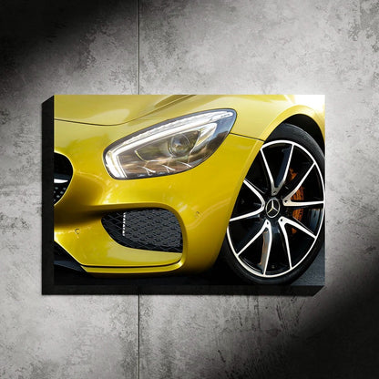 Mercedes AMG (Neon Poster)