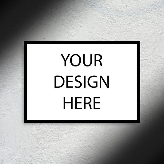 Customize Your Poster (Neon Poster)