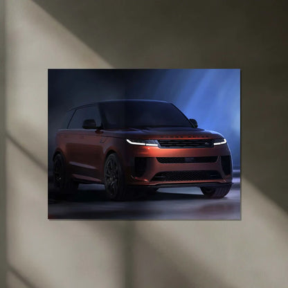 Range Rover Sport Elegance  (Neon Poster)