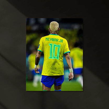 Neymar Jr. 10 (Neon Poster)