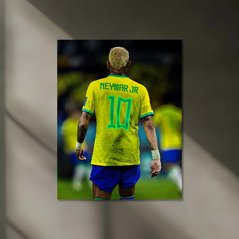 Neymar Jr. 10 (Neon Poster)