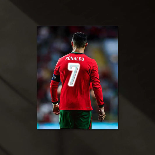 Cristiano Ronaldo 7 (Neon Poster)