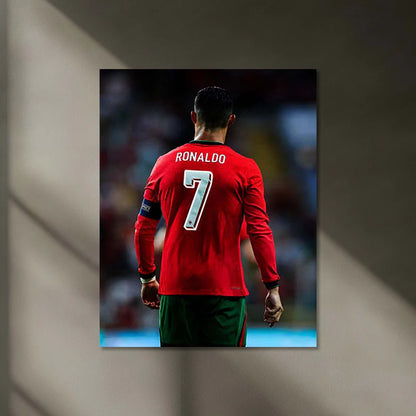 Cristiano Ronaldo 7 (Neon Poster)