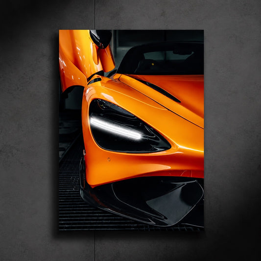 Mclaren 765LT (Neon Poster)