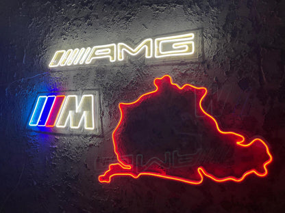 Neon Car Logo