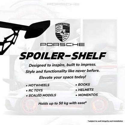 Porsche GT3 Spoiler Shelf