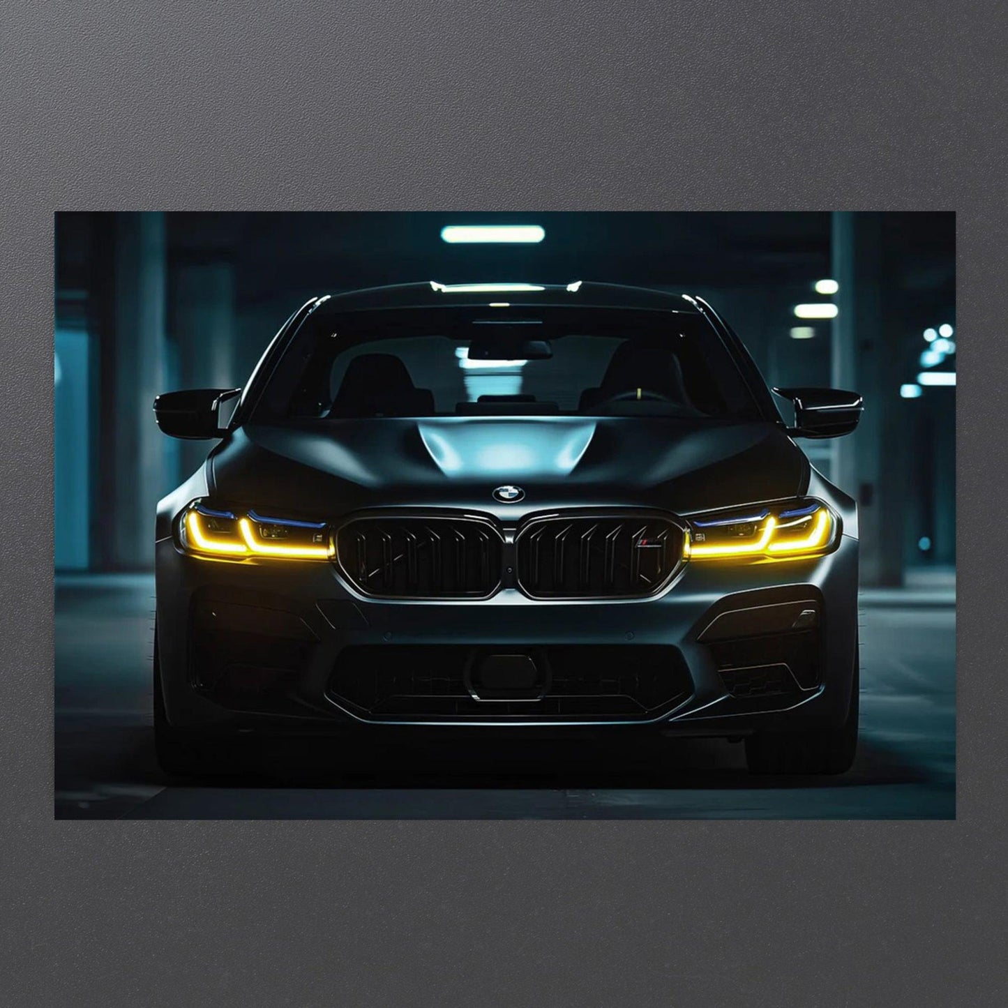BMW M5 G30 (Neon Poster)