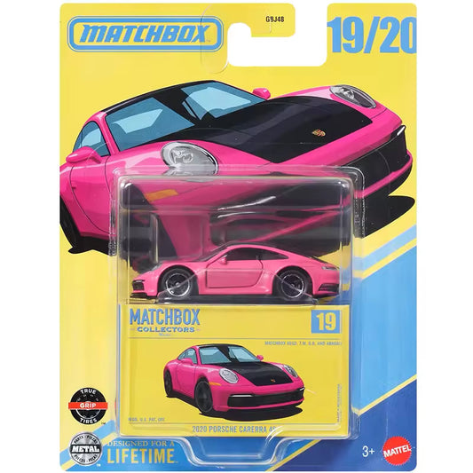 Porsche Carrera 4s pink collectors edition 1/64 Matchbox