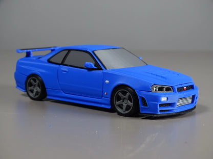 GT-R R34 Mini "Build Like LEGO"
