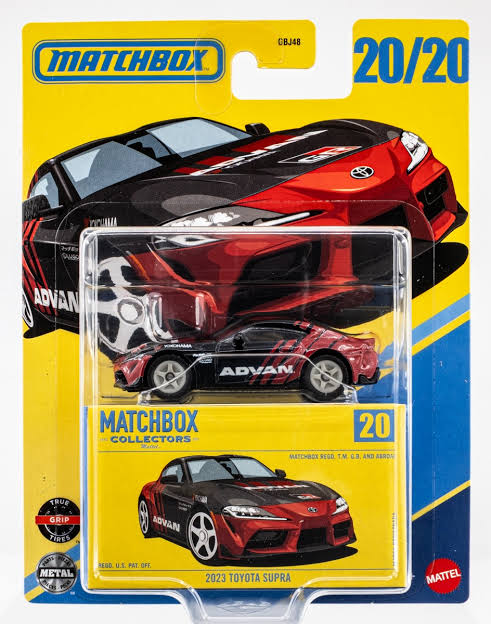 Toyota GR Supra collectors edition 1/64 Matchbox