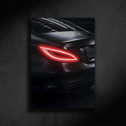 Mercedes CLS63 (Neon Poster)