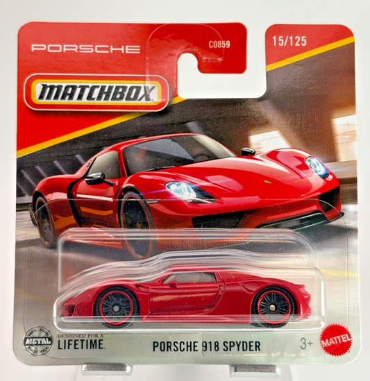 Porsche 918 Spyder 1/64 Matchbox